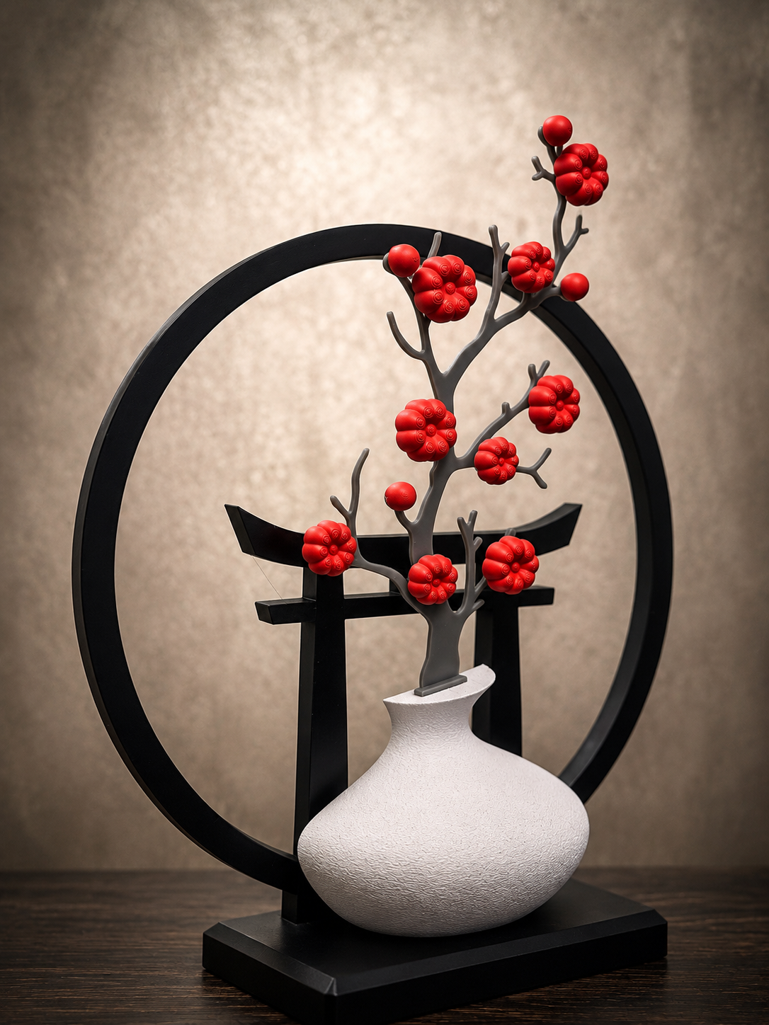 Decoración jarrón Sakura