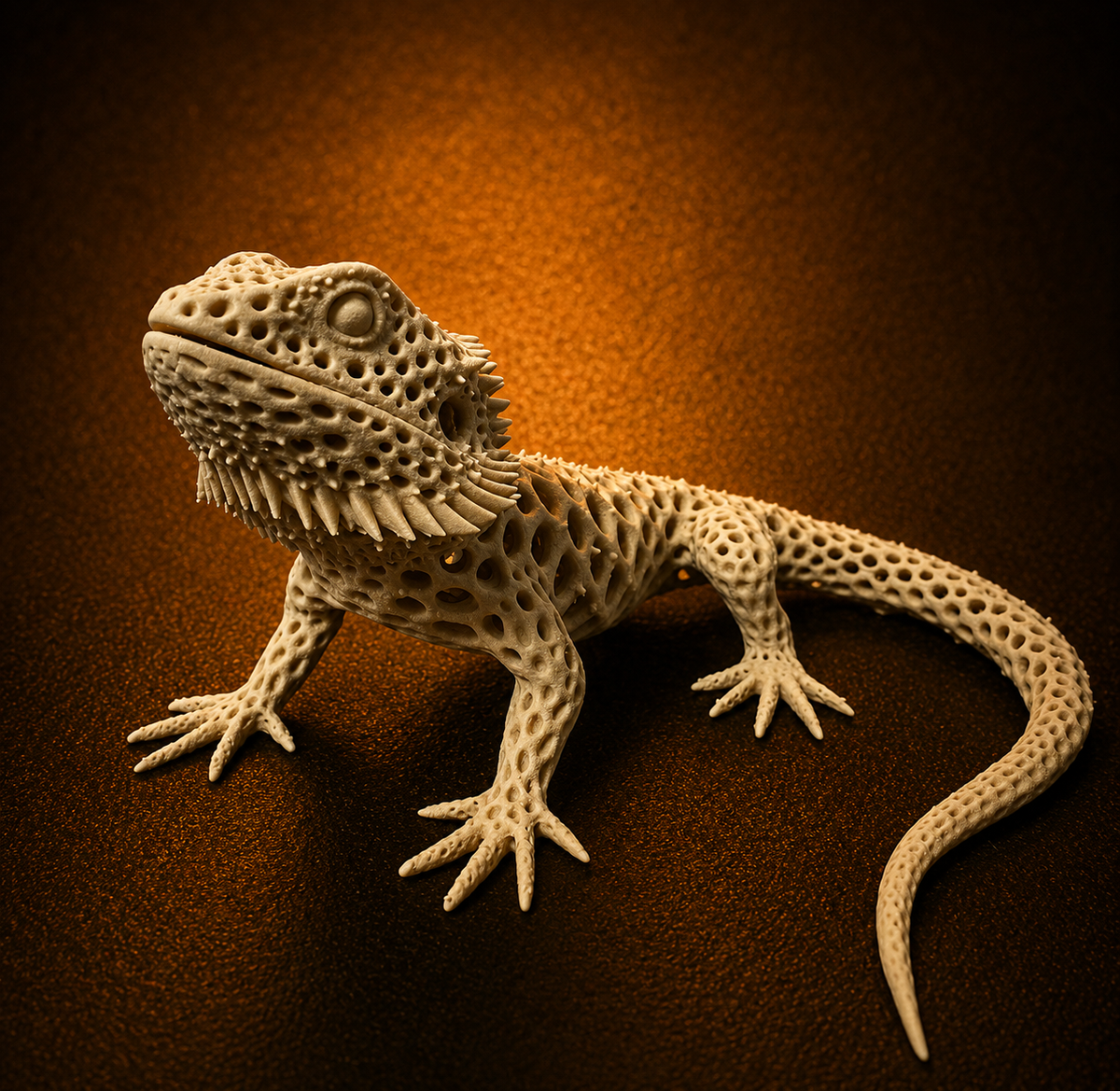 FIGURA DECORATIVA GECKO
