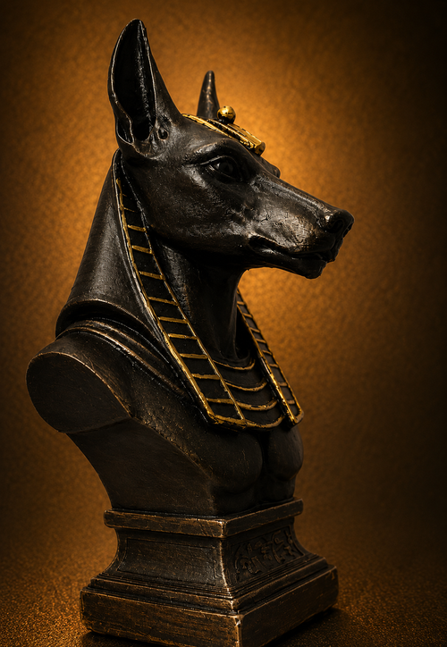 DECORACIÓN BUSTO ANUBIS